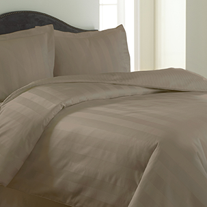 Damask comforter khaki